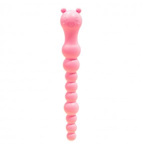 MizzZee - Violent Bear Anal Beads (Pink)